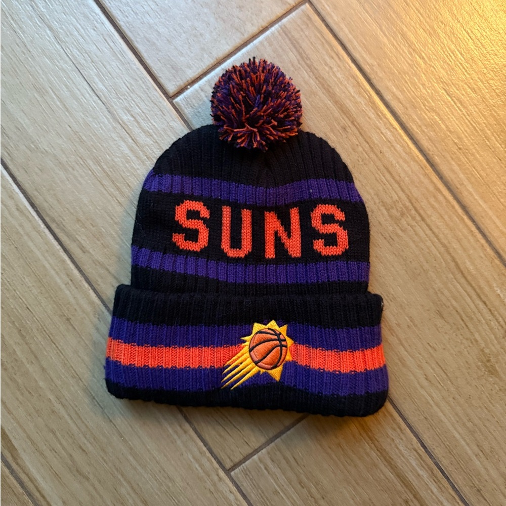 47 PHOENIX SUNS BLACK KNIT HAT